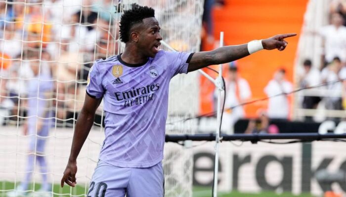 Rasis terhadap Vinicius Junior Tiga Penggemar Valencia Dijatuhi Hukuman Penjara