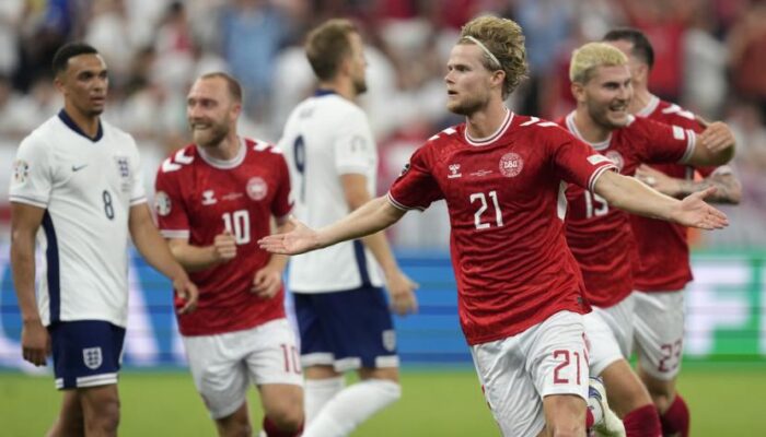 Timnas Inggris Ditahan Imbang Denmark di Grup C Euro 2024