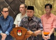 Rapat Pleno, Mochammad Afifuddin Jadi Plt Ketua KPU RI Pengganti Hasyim Asy’ari