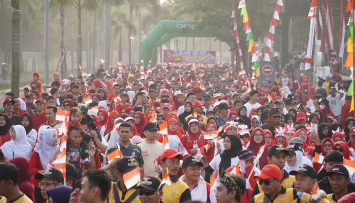 Jalan Santai Merah Putih Di Mall Ciputra Citra Raya Pecahkan Rekor Muri