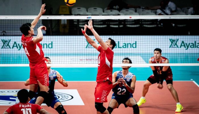 SEA V League: Tim Voli Putra Indonesia Atas Thailand