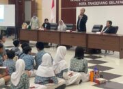 Belajar Tugas dan Fungsi Dewan, Puluhan Pelajar SD Waskito Duduki Ruang Aspirasi DPRD Tangsel