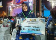 Adillah Putri Asal Tebing Tinggi Raih Juara Terbaik MTQ VII Korpri Tingkat Nasional 2024