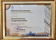 Pemkot Tangsel Raih Penghargaan Nasional Pengelolaan Kinerja Terbaik dari BKN