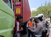 Pemkot Tangsel Gelar Operasi Gabungan; Tindak Puluhan Kendaraan Truk yang Langgar Jam Operasional