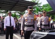 Kapolres Banjar Cek Kesiapan Personel serta Sarana dan Prasarana Personel Pam Langsung TPS Pilkada Serentak 2024