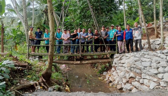 Diinisasi SMSI Pusat, Kemensos Gelar Kick Off HKSN 2024 Di Taman Firdaus Desa Talaga Mancak