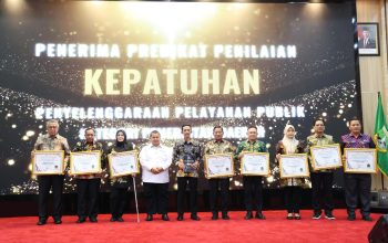 Pemprov Banten 10 Besar Nasional Kepatuhan Pelayanan Publik