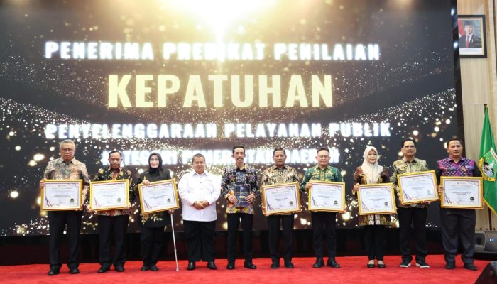 Pemprov Banten 10 Besar Nasional Kepatuhan Pelayanan Publik