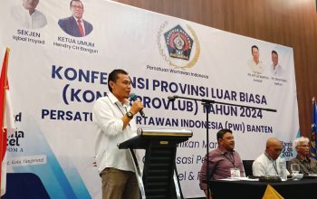 Pj Gubernur, Kejati dan Kapolda Banten Dukung Mashudi sebagai Ketua PWI Banten Terpilih 2024-2029