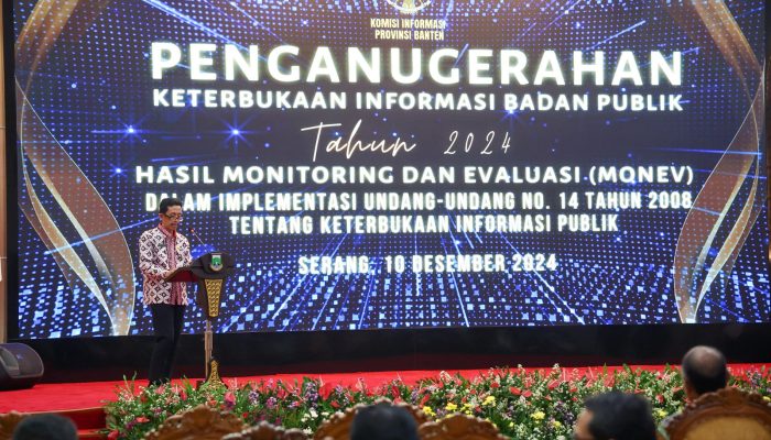 Pemprov Banten Komitmen Pertahankan Sebagai Provinsi Informatif