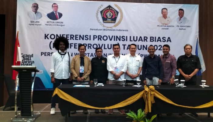 Bos Radar Banten Group Mashudi Terpilih Aklamasi Ketua PWI Provinsi Banten