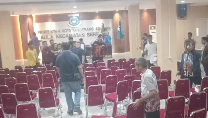 Berujung Ricuh, Rapimpurda KNPI Tangsel Dipending 2 Minggu