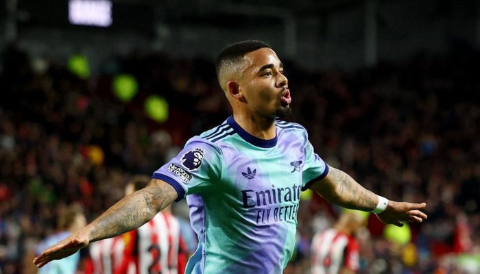 Bersinar di Arsenal, Gabriel Jesus Cetak 6 Gol dalam 4 Laga Terakhir