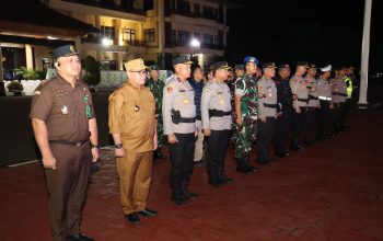 Pj Gubernur Banten A Damenta Tinjau Pengamanan Malam Pergantian Tahun 2025