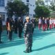 Spotmar Lanal TBA Berikan Latihan Dasar Disiplin Korps (LDDK) kepada SMKN 1 Perikanan