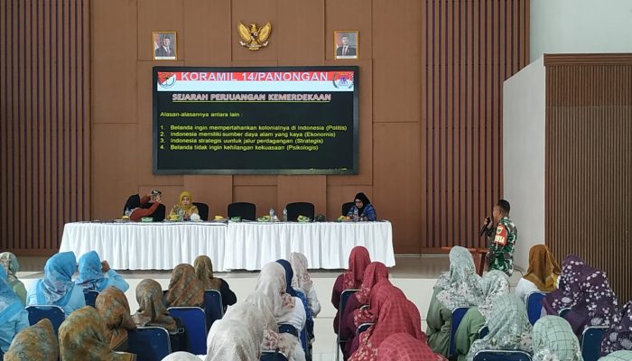 Babinsa Panongan Sosialisasikan Wawasan Kebangsaan dan Ketahanan Nasional