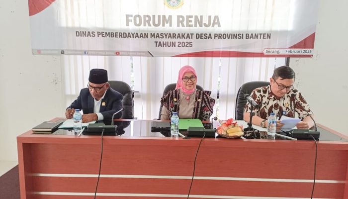 DPMD Provinsi Banten Laksanakan Forum Rencana Kerja Tahun 2026