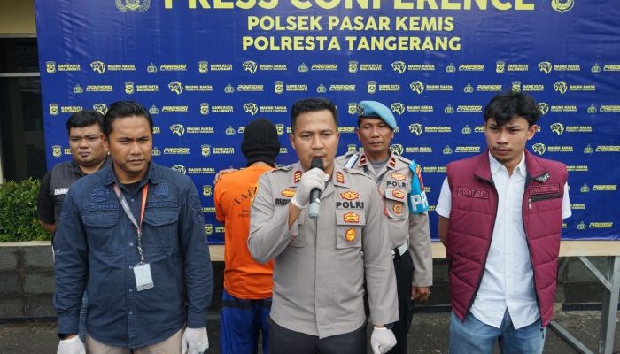 Polsek Pasar Kemis Tangkap Pelaku Spesialis Pencurian Mobil Pick up