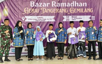 Intan Buka Bazar Ramadan di Gerai Tangerang Gemilang