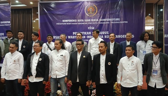 Pengurus PWI Kota Tangerang Periode 2025-2028 Resmi Dilantik