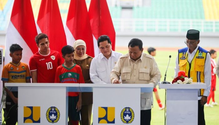 Presiden Prabowo Resmikan 17 Stadion Pasca Renovasi, Erick Thohir: Momentum Bangun Karakter Bangsa Melalui Sepakbola