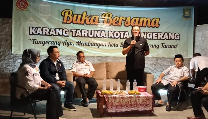 Silaturahmi dan Konsolidasi Internal, Karang Taruna Kota Tangerang Gelar Bukber